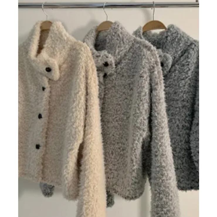 ハイネックもこもこファージャケット | VIVID LADY | 詳細画像18 