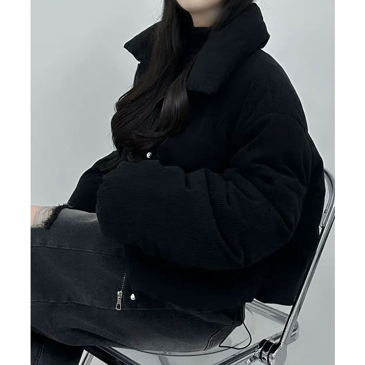 コーデュロイ 中綿ショートダウンジャケット | VIVID LADY | 詳細画像23 