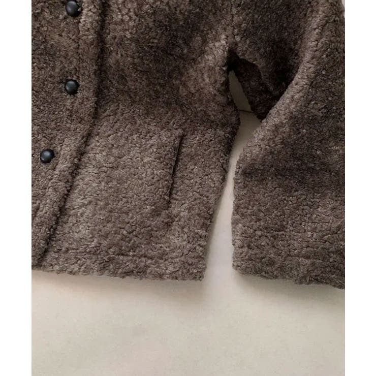 もこもこ スタンドネック ボアジャケットコート | VIVID LADY | 詳細画像31 