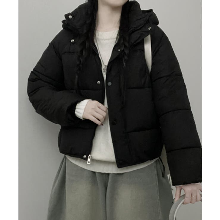 フード付き 中綿ダウンジャケット | VIVID LADY | 詳細画像4 