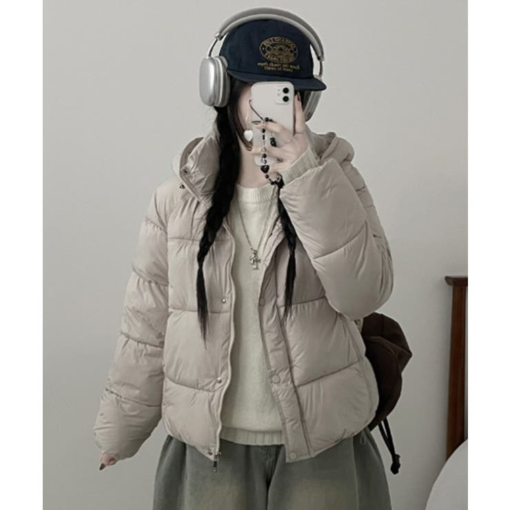 フード付き 中綿ダウンジャケット | VIVID LADY | 詳細画像9 