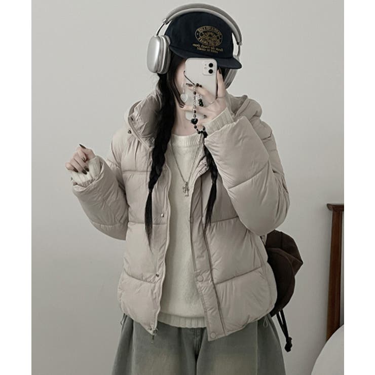 フード付き 中綿ダウンジャケット | VIVID LADY | 詳細画像10 