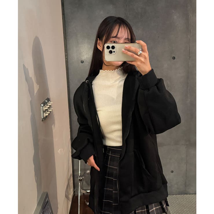 ジップパーカー スウェット レディース[品番：KH000015105]｜VIVID