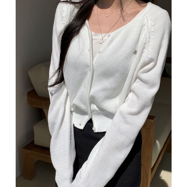 ショート丈 ラグランニットカーディガン | VIVID LADY | 詳細画像2 