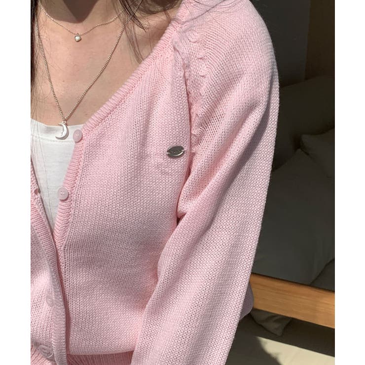 ショート丈 ラグランニットカーディガン | VIVID LADY | 詳細画像16 