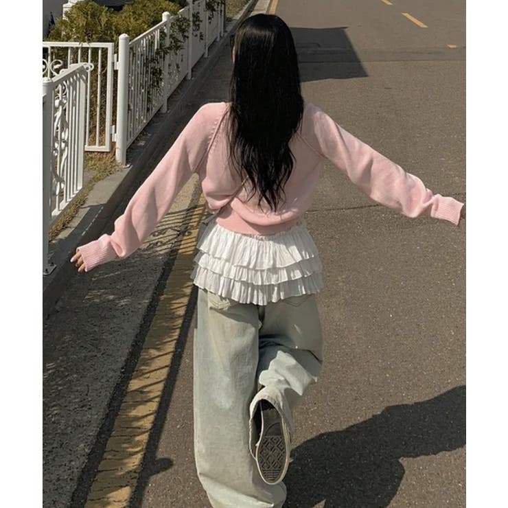 ショート丈 ラグランニットカーディガン | VIVID LADY | 詳細画像20 