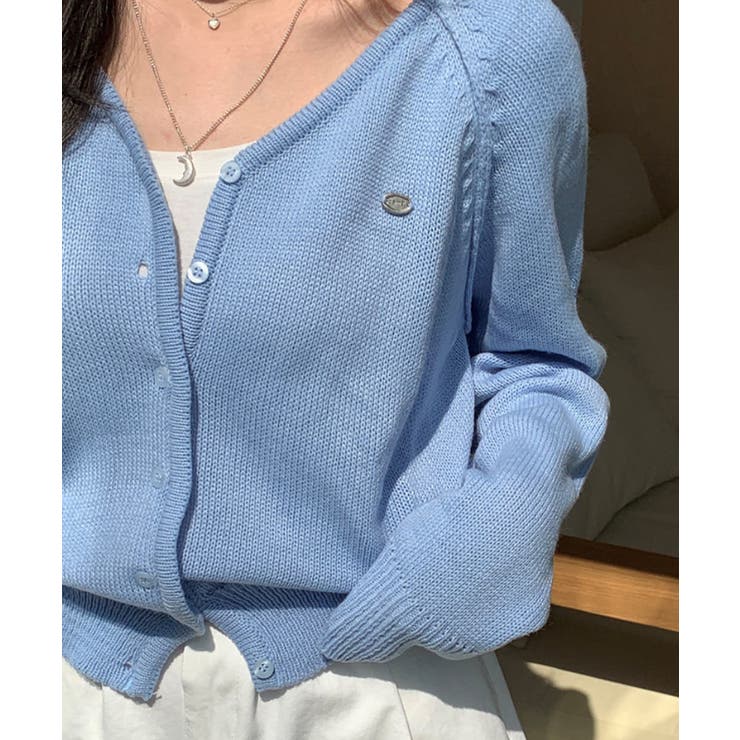 ショート丈 ラグランニットカーディガン | VIVID LADY | 詳細画像31 