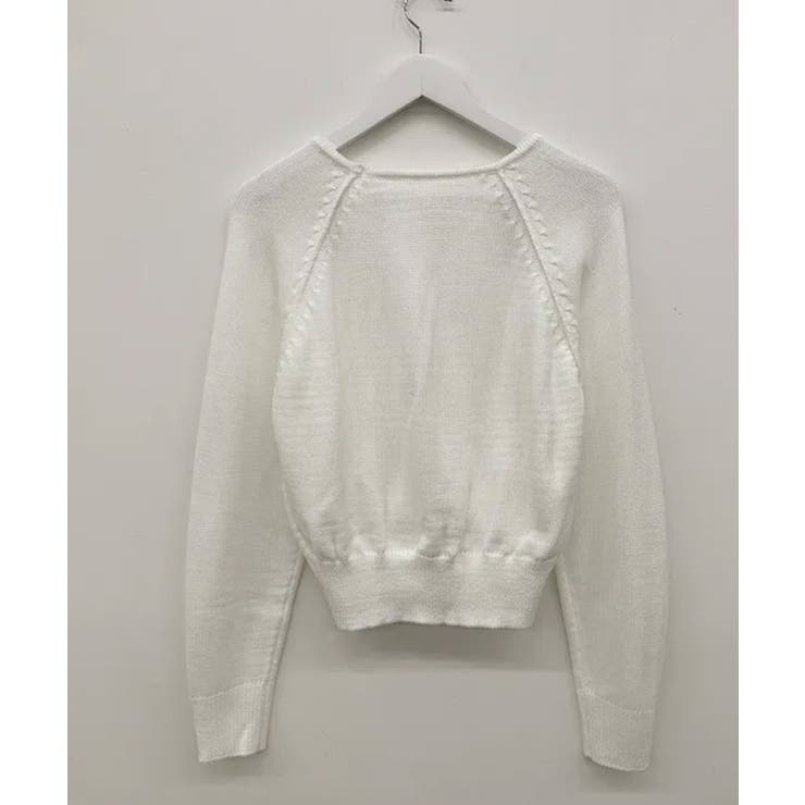 ショート丈 ラグランニットカーディガン | VIVID LADY | 詳細画像51 