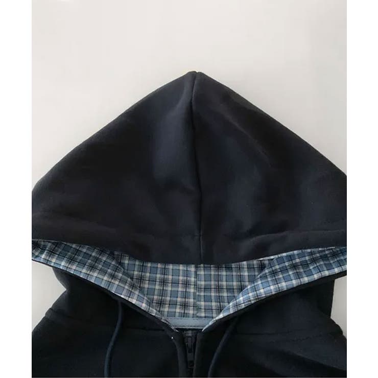 チェック フードジップアップパーカー | VIVID LADY | 詳細画像37 