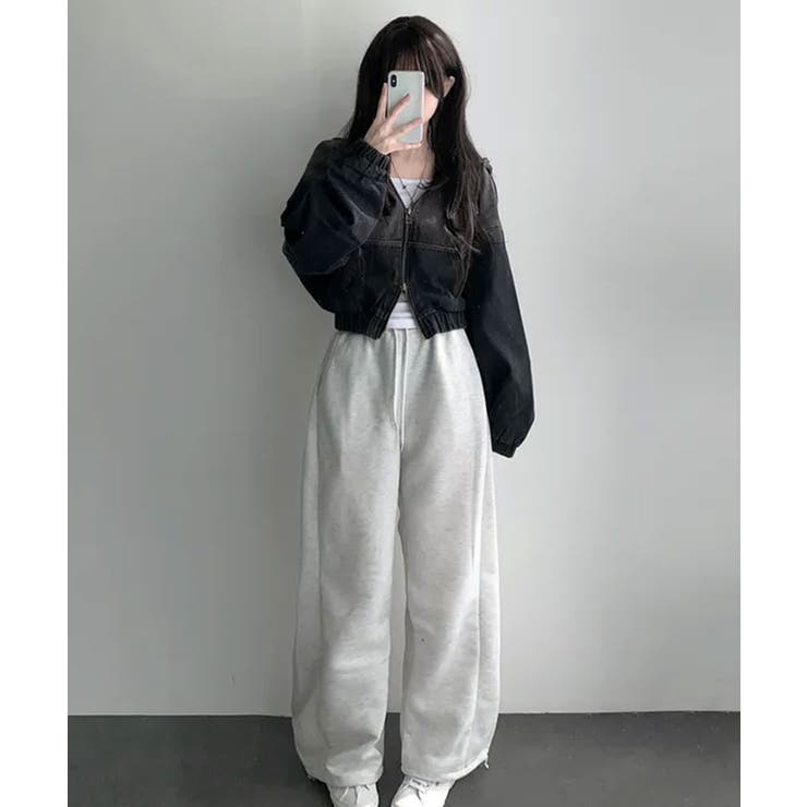 ダブルジップ フードデニムジャケット | VIVID LADY | 詳細画像14 