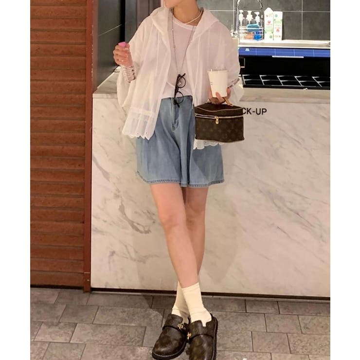 レースヘム フーディー ライトアウター | VIVID LADY | 詳細画像10 