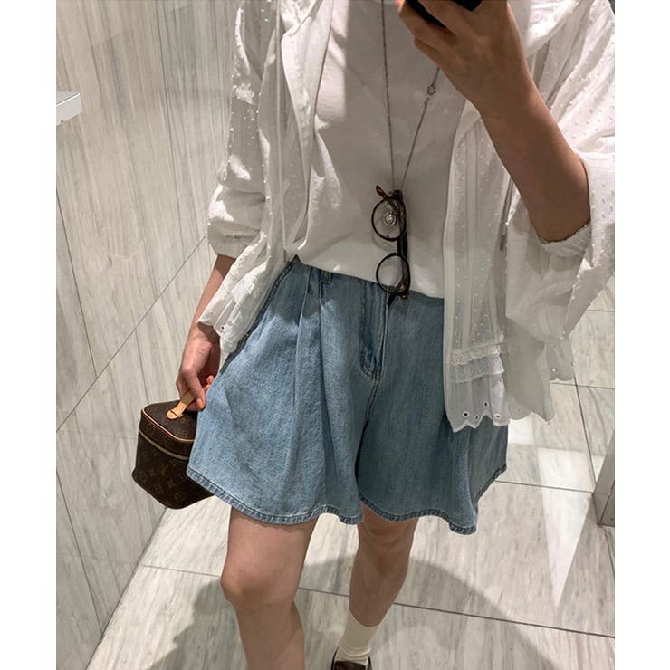 レースヘム フーディー ライトアウター | VIVID LADY | 詳細画像6 