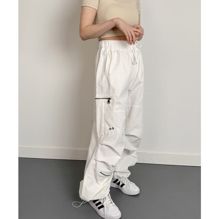 シャカシャカ パラシュートパンツ[品番：KH000015348]｜VIVID