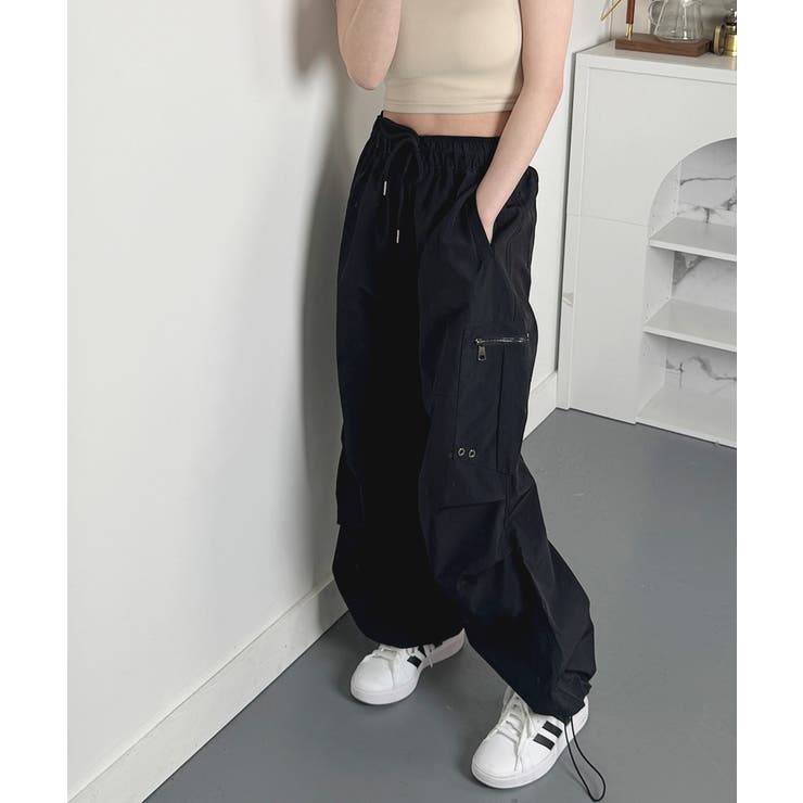 シャカシャカ パラシュートパンツ[品番：KH000015348]｜VIVID