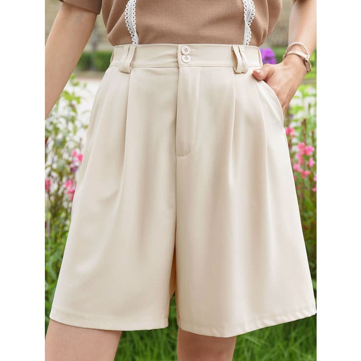 ★夏のサマースタイル★【CHANEL】コットンバミューダパンツ Bermuda shorts - Iridescent cotton & wool tweed, pink & ecru