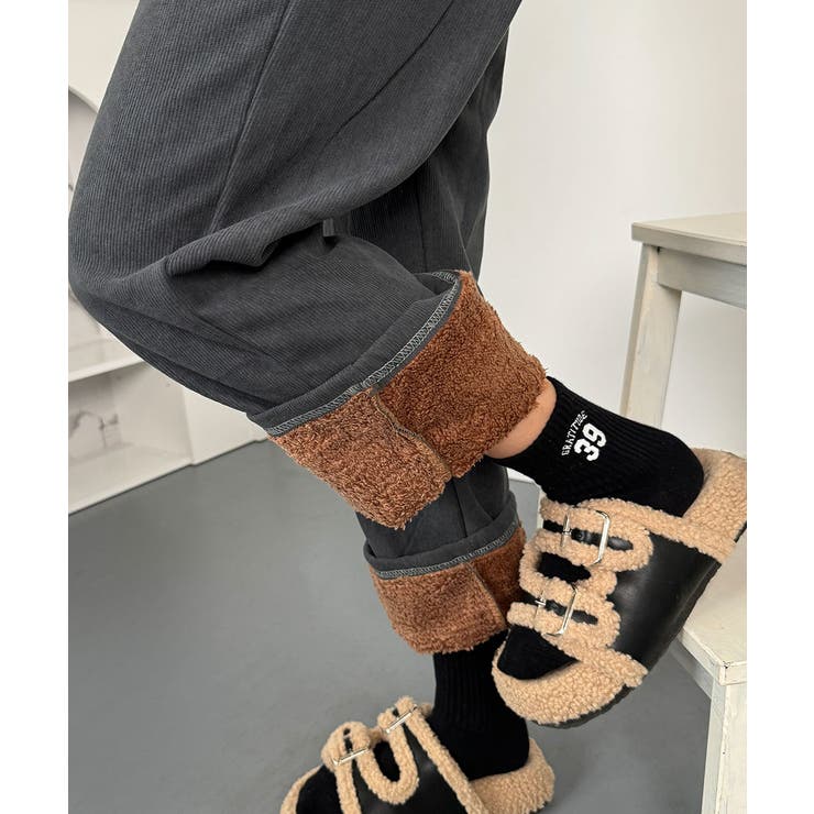 裏起毛ワイドパンツ 秋冬 ワイドパンツ | VIVID LADY | 詳細画像11 