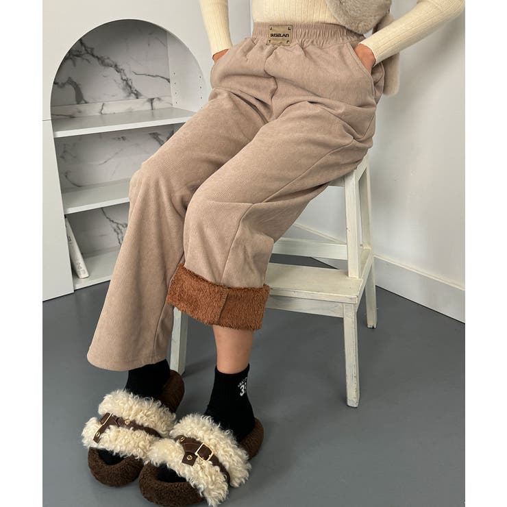 裏起毛ワイドパンツ 秋冬 ワイドパンツ | VIVID LADY | 詳細画像20 