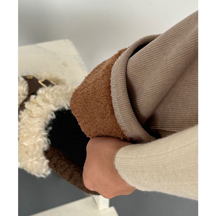 裏起毛ワイドパンツ 秋冬 ワイドパンツ | VIVID LADY | 詳細画像23 