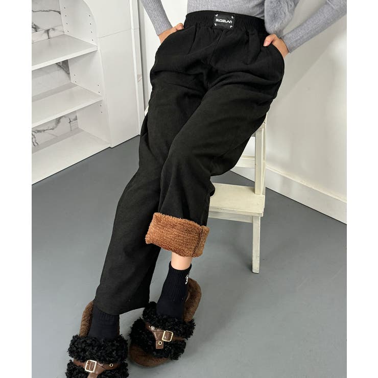 裏起毛ワイドパンツ 秋冬 ワイドパンツ | VIVID LADY | 詳細画像34 