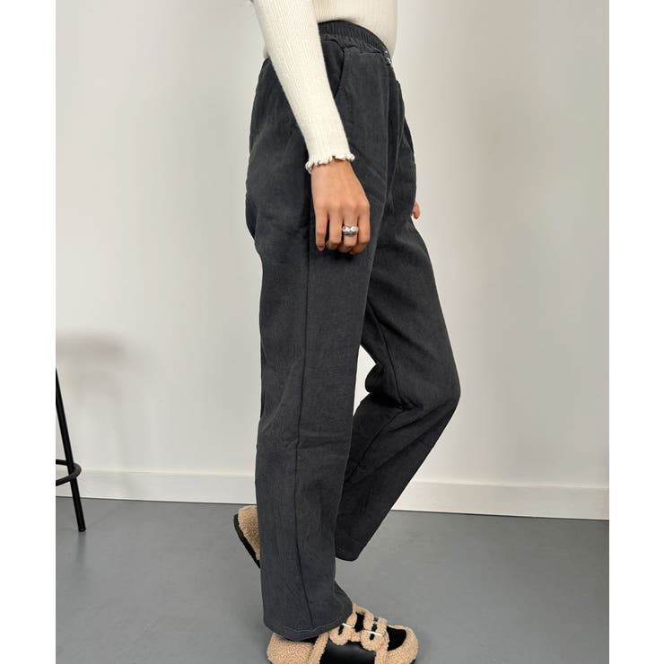 裏起毛ワイドパンツ 秋冬 ワイドパンツ | VIVID LADY | 詳細画像6 