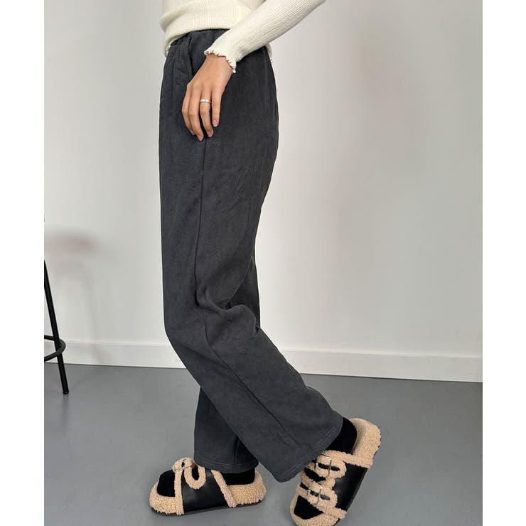 裏起毛ワイドパンツ 秋冬 ワイドパンツ | VIVID LADY | 詳細画像8 