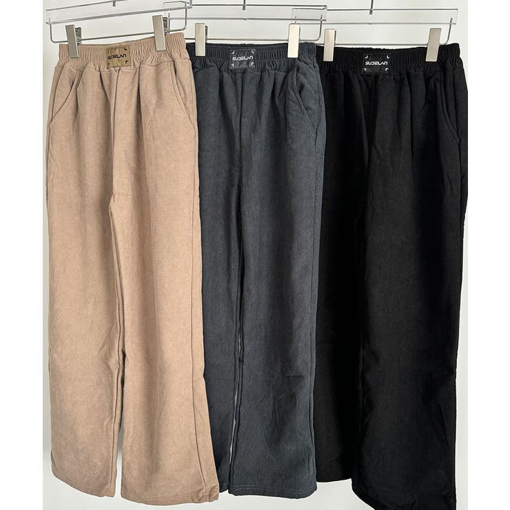 裏起毛ワイドパンツ 秋冬 ワイドパンツ | VIVID LADY | 詳細画像37 