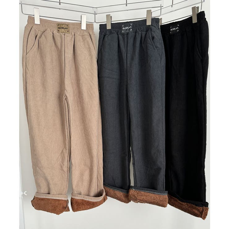 裏起毛ワイドパンツ 秋冬 ワイドパンツ | VIVID LADY | 詳細画像38 