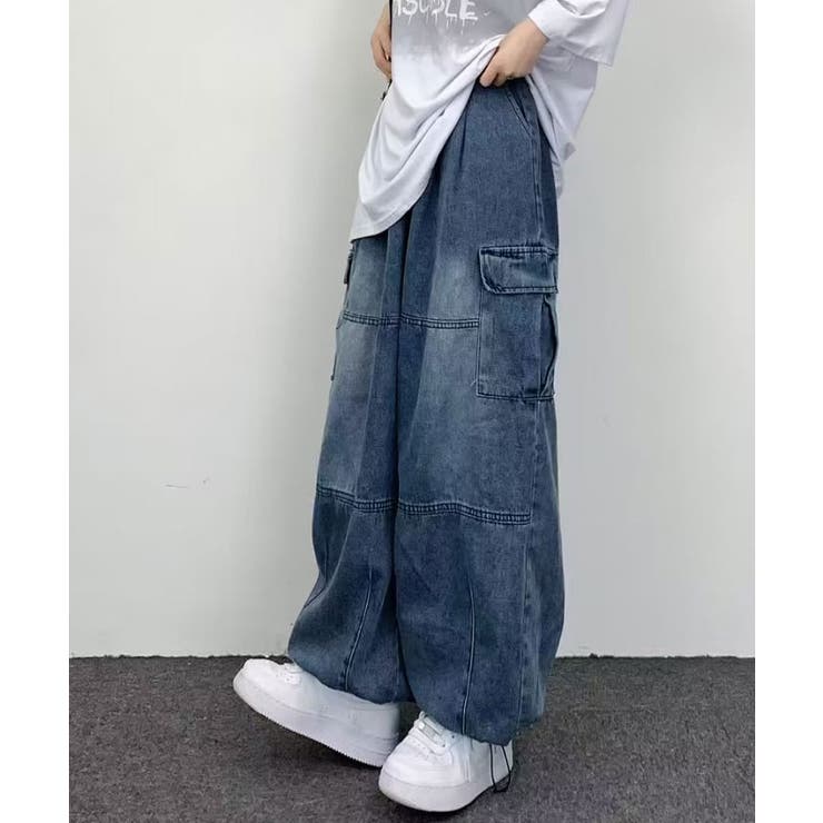 ヴィンテージカーゴデニムパンツ レディース ボトムス | VIVID LADY | 詳細画像11 