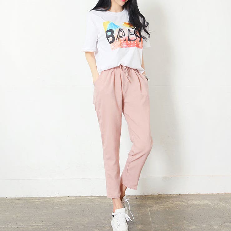 麻ウエストゴムパンツ レディース ボトムス 品番 Kh Vivid Lady ビビッドレディー のレディース ファッション通販 Shoplist ショップリスト