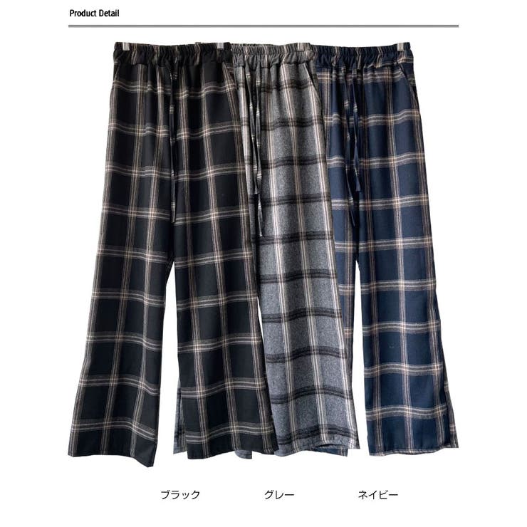 注目ショップ パンツ レディース LADY チェック柄[品番：KH000011075]｜VIVID パンツ