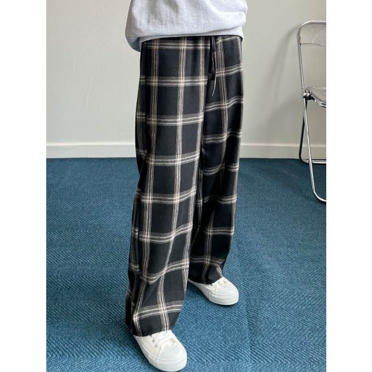 パンツ レディース チェック柄[品番：KH000011075]｜VIVID LADY
