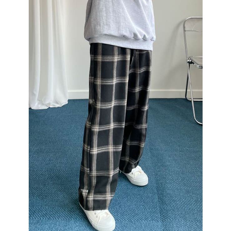 パンツ レディース チェック柄[品番：KH000011075]｜VIVID LADY