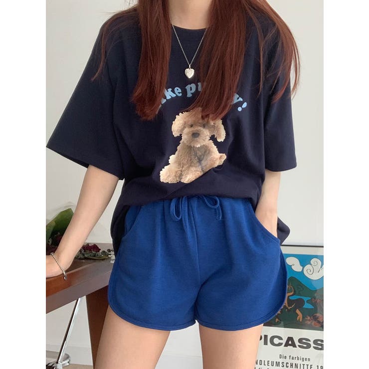 デイリー快適なショートパンツ レディース 夏[品番：KH000012255