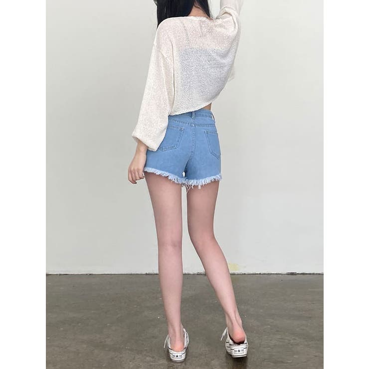 d.i.a. ダメージデニムショートパンツ　size25 ダメージデニムショートパンツ（デニムパンツ）｜Figments