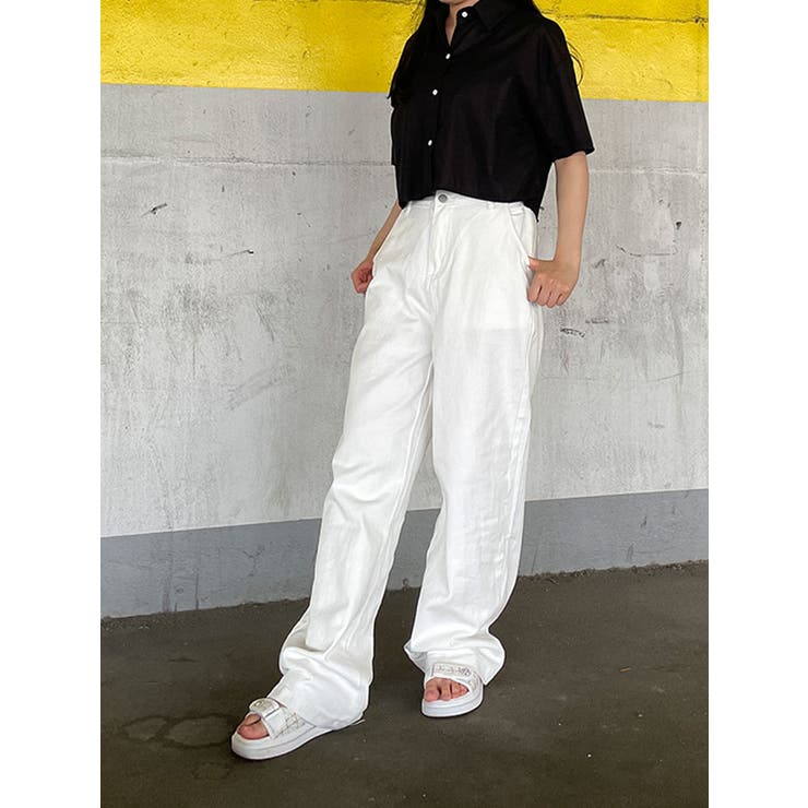 デニムワイドパンツ レディース 春夏 | VIVID LADY | 詳細画像22 