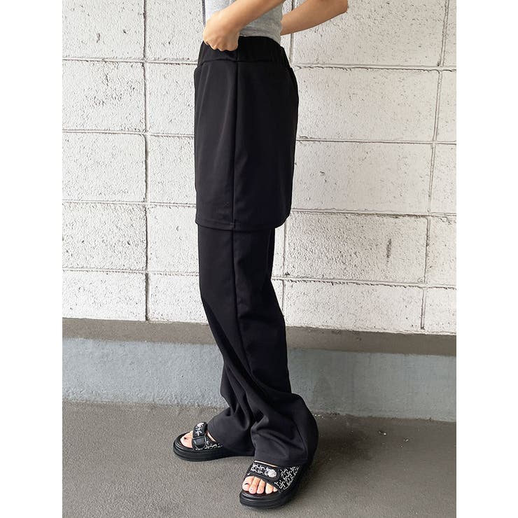 スカート付きワイドパンツ レディース Y2K[品番：KH000013926]｜VIVID  LADY（ビビッドレディー）のレディースファッション通販｜SHOPLIST（ショップリスト）