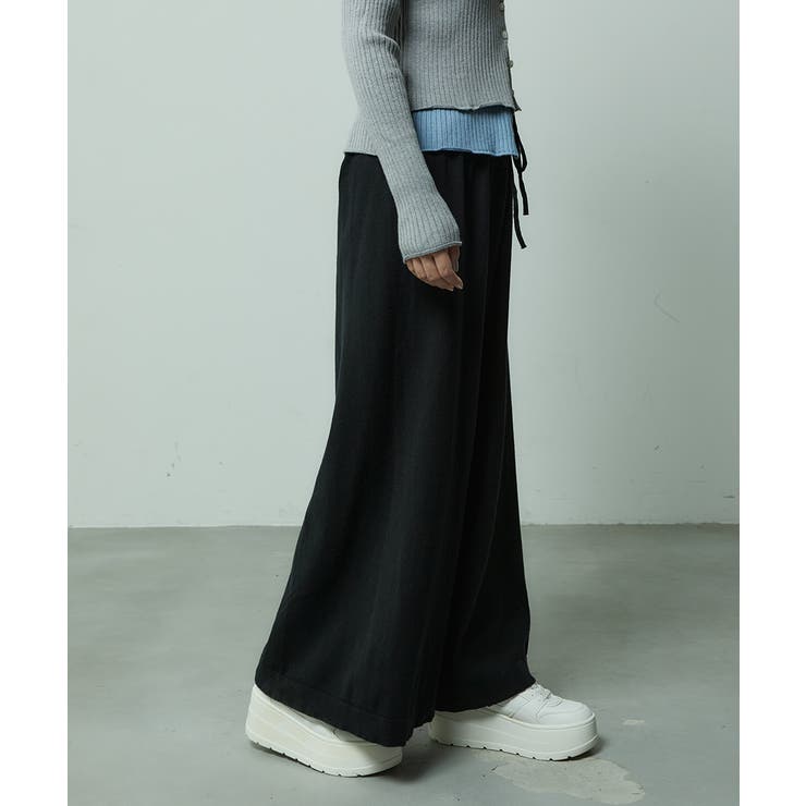 リラックス ニットワイドパンツ | VIVID LADY | 詳細画像18 