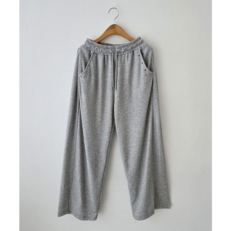 サイドウエストタック ワイド スウェットパンツ | VIVID LADY | 詳細画像28 