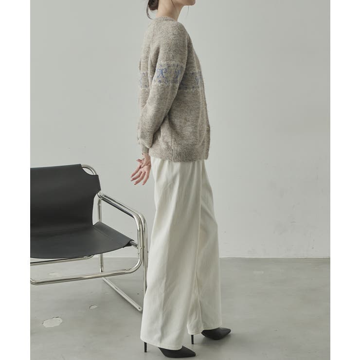 2色紐 コーデュロイ リラックスワイドパンツ | VIVID LADY | 詳細画像9 