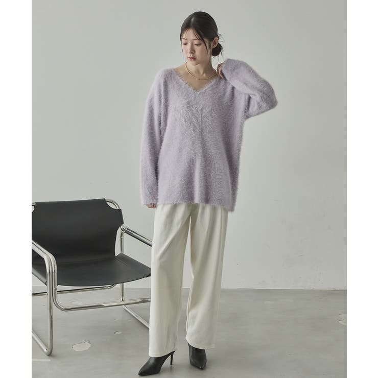 2色紐 コーデュロイ リラックスワイドパンツ | VIVID LADY | 詳細画像19 