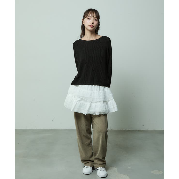 2色紐 コーデュロイ リラックスワイドパンツ | VIVID LADY | 詳細画像29 