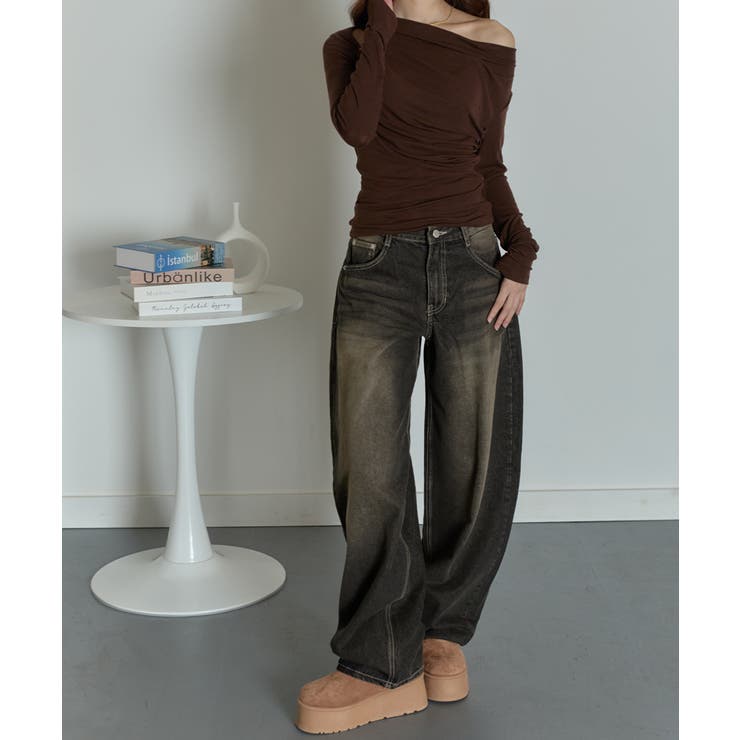 カーブワイドデニムパンツ | VIVID LADY | 詳細画像29 