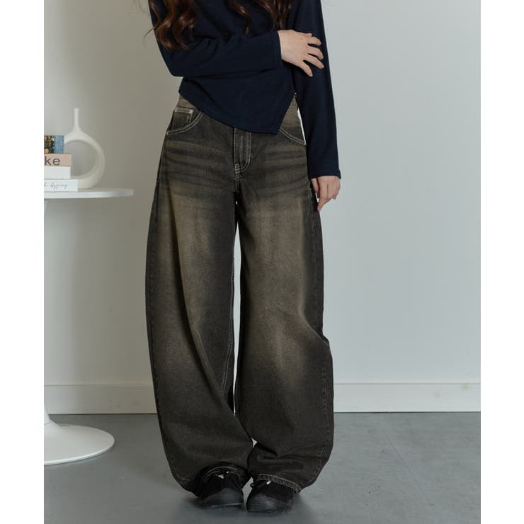 カーブワイドデニムパンツ | VIVID LADY | 詳細画像32 