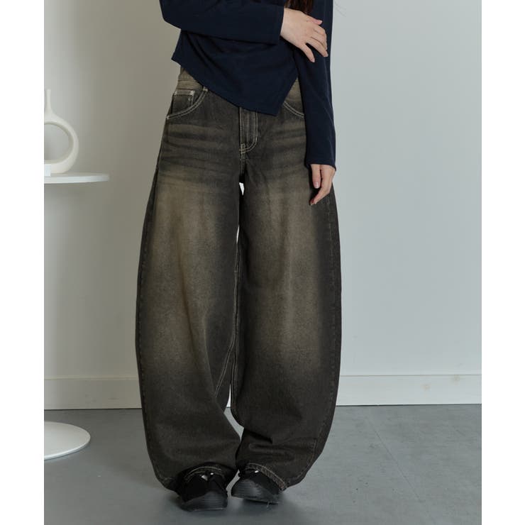 カーブワイドデニムパンツ | VIVID LADY | 詳細画像33 