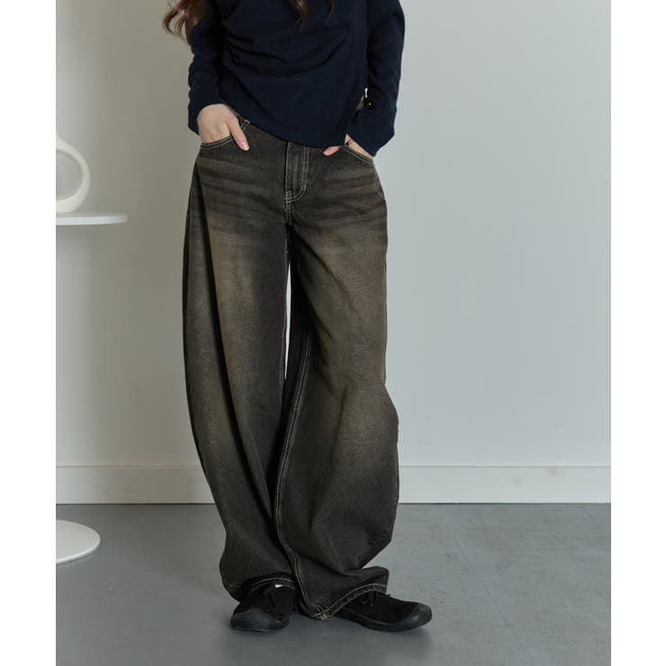 カーブワイドデニムパンツ | VIVID LADY | 詳細画像38 