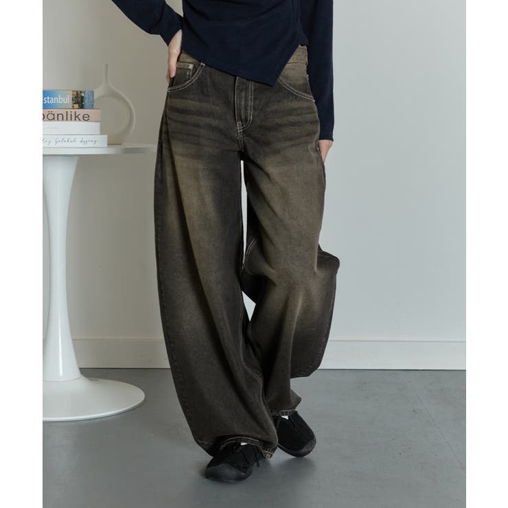 カーブワイドデニムパンツ | VIVID LADY | 詳細画像39 