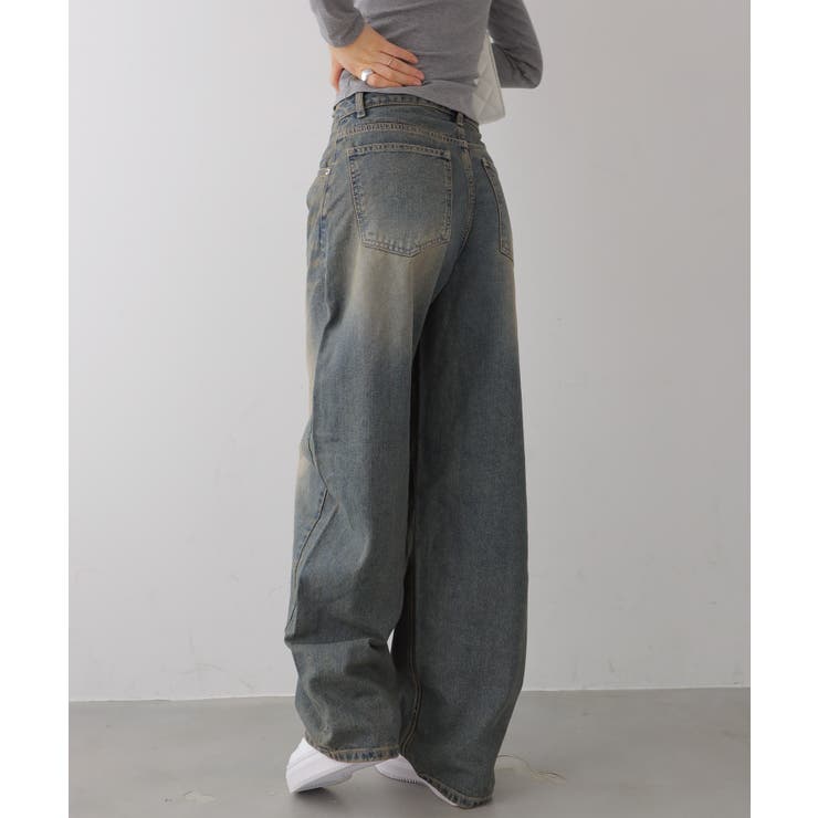 カーブワイドデニムパンツ | VIVID LADY | 詳細画像10 