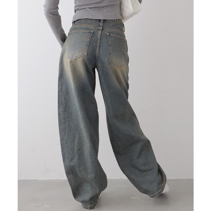 カーブワイドデニムパンツ | VIVID LADY | 詳細画像14 