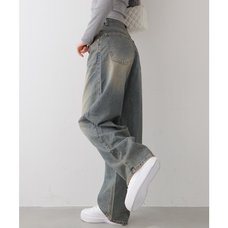 カーブワイドデニムパンツ | VIVID LADY | 詳細画像17 