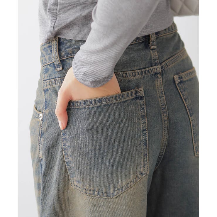 カーブワイドデニムパンツ | VIVID LADY | 詳細画像20 